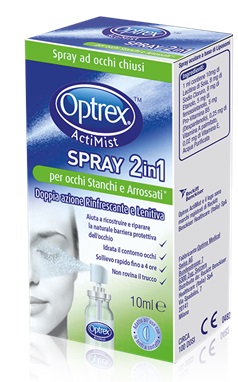 SPRAY OCULARE OPTREX ACTIMIST 2IN1 OCCHI STANCHI E ARROSSATI 1 PEZZO - Farmacia Artemisia di Montecuollo Dott. Angelo snc