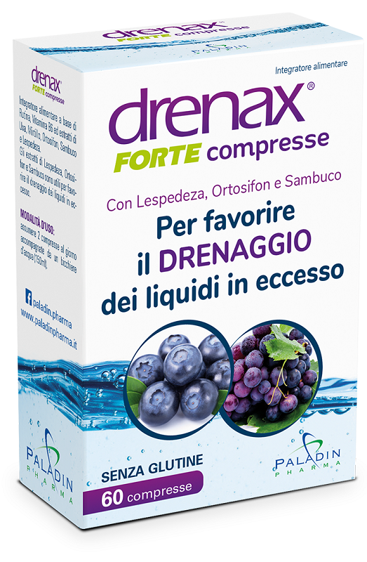 DRENAX FORTE MIRTILLO 60 COMPRESSE - Farmacia Artemisia di Montecuollo Dott. Angelo snc