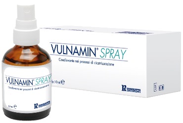 VULNAMIN SPRAY 30ML FLACONE IN VETRO CON EROGATORE A TASTO - Farmacia Artemisia di Montecuollo Dott. Angelo snc