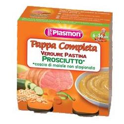 PLASMON OMOGENEIZZATO PAPPE PROSCIUTTO VERDURA PASTINA 190 G X 2 PEZZI - Farmacia Artemisia di Montecuollo Dott. Angelo snc