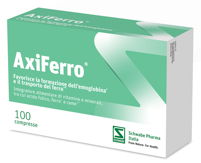 AXIFERRO 100 COMPRESSE - Farmacia Artemisia di Montecuollo Dott. Angelo snc
