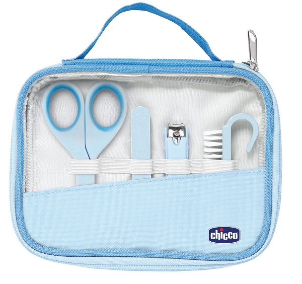 CHICCO SET UNGHIE BAMBINO AZZURRO-VERDE - Farmacia Artemisia di Montecuollo Dott. Angelo snc