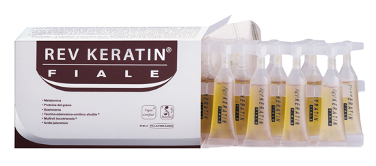 REV KERATIN FIALE 15 FIALE 5 ML - Farmacia Artemisia di Montecuollo Dott. Angelo snc