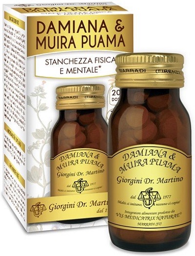 DAMIANA & MUIRA PUAMA 100 PASTIGLIE - Farmacia Artemisia di Montecuollo Dott. Angelo snc