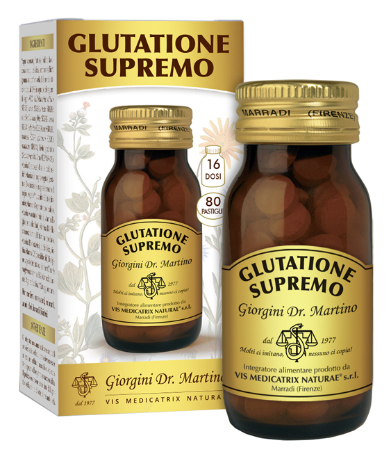 GLUTATIONE SUPREMO 80 PASTIGLIE - Farmacia Artemisia di Montecuollo Dott. Angelo snc