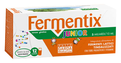 FERMENTIX JUNIOR 12 FLACONCINI 5 MILIARDI - Farmacia Artemisia di Montecuollo Dott. Angelo snc