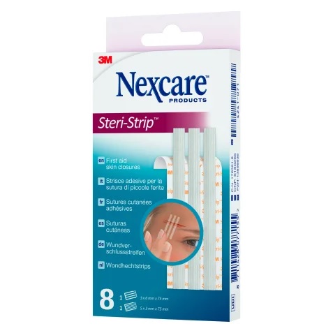 CEROTTO PER SUTURA NEXCARE STERISTRIP 6X75 MM + 3X75 MM - Farmacia Artemisia di Montecuollo Dott. Angelo snc