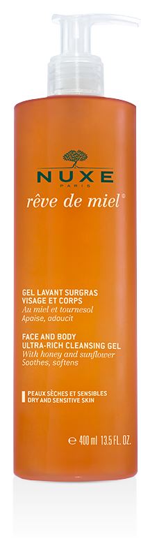 NUXE REVE DE MIEL GEL DETERGENTE VISO E CORPO 400 ML - Farmacia Artemisia di Montecuollo Dott. Angelo snc