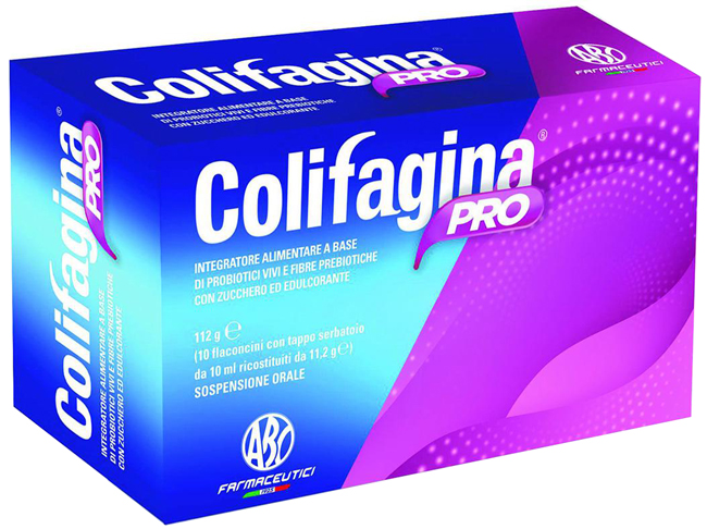 COLIFAGINA PRO 10 FLACONCINI TAPPO SERBATOIO - Farmacia Artemisia di Montecuollo Dott. Angelo snc
