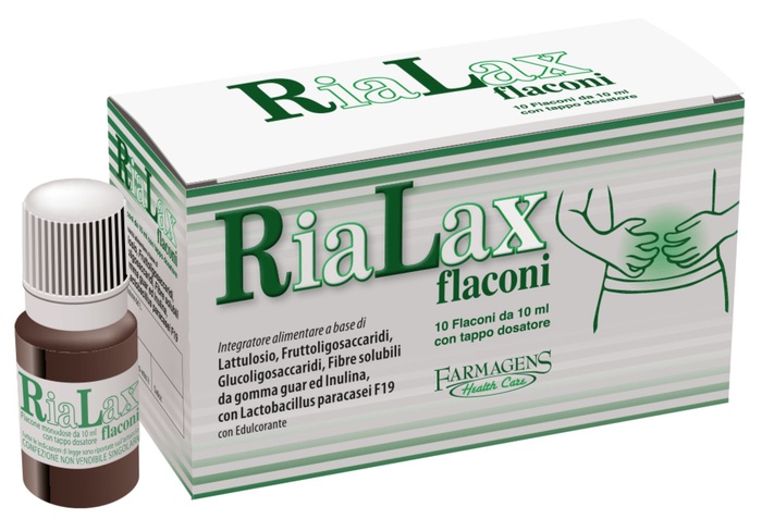 RIALAX 10 FLACONCINI 10 ML - Farmacia Artemisia di Montecuollo Dott. Angelo snc