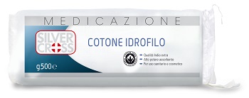 COTONE IDROFILO SILVER CROSS 500G 1 PEZZO - Farmacia Artemisia di Montecuollo Dott. Angelo snc