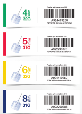 AGO PER PENNA DA INSULINA FORA FINE GAUGE 31 5 MM 100 PEZZI - Farmacia Artemisia di Montecuollo Dott. Angelo snc