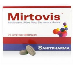 MIRTOVIS 30 COMPRESSE MASTICABILI - Farmacia Artemisia di Montecuollo Dott. Angelo snc