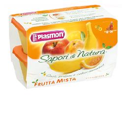 PLASMON SAPORI DI NATURA OMOGENEIZZATO FRUTTA MISTA 100 G X 4 PEZZI - Farmacia Artemisia di Montecuollo Dott. Angelo snc