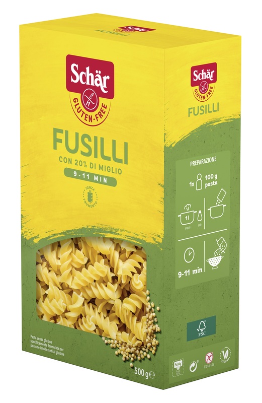 SCHAR FUSILLI 500 G - Farmacia Artemisia di Montecuollo Dott. Angelo snc