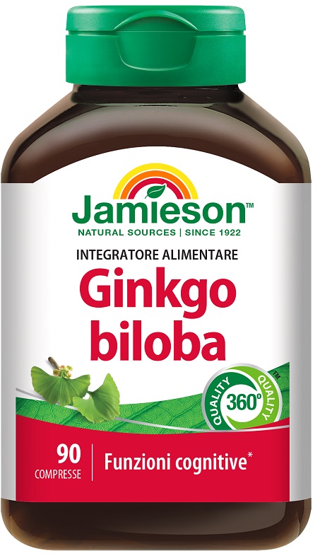 JAMIESON GINKGO BILOBA 90 COMPRESSE - Farmacia Artemisia di Montecuollo Dott. Angelo snc