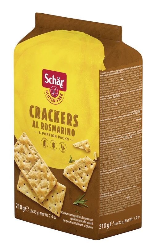 SCHAR CRACKERS AL ROSMARINO 6 CONFEZIONI DA 35 G - Farmacia Artemisia di Montecuollo Dott. Angelo snc