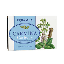 CARMINA CARBONE 24 CAPSULE VEGETALI 12 G - Farmacia Artemisia di Montecuollo Dott. Angelo snc