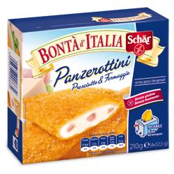 SCHAR SURGELATI PANZEROTTINI PROSCIUTTO & FORMAGGIO BONTA' D'ITALIA 4 X 52,5 G - Farmacia Artemisia di Montecuollo Dott. Angelo snc