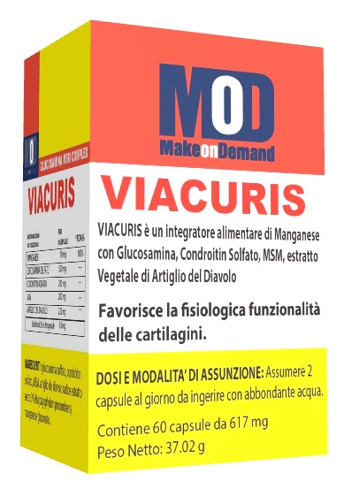 VIACURIS 60 CAPSULE - Farmacia Artemisia di Montecuollo Dott. Angelo snc