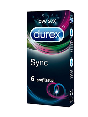 PROFILATTICO DUREX SYNC 6 PEZZI - Farmacia Artemisia di Montecuollo Dott. Angelo snc