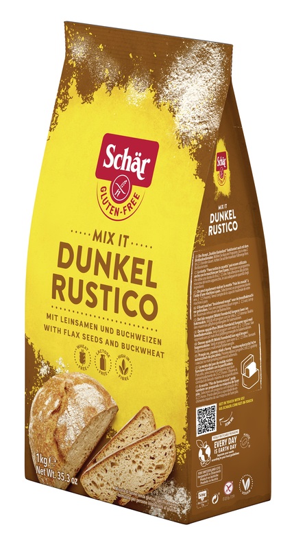 SCHAR MIX IT DUNKEL RUSTICO SENZA GLUTINE SENZA LATTOSIO 1 KG - Farmacia Artemisia di Montecuollo Dott. Angelo snc