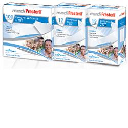 GARZA COMPRESSA STERILE MEDIPRESTERIL TESSUTO NON TESSUTO 36X40CM 12PEZZI - Farmacia Artemisia di Montecuollo Dott. Angelo snc