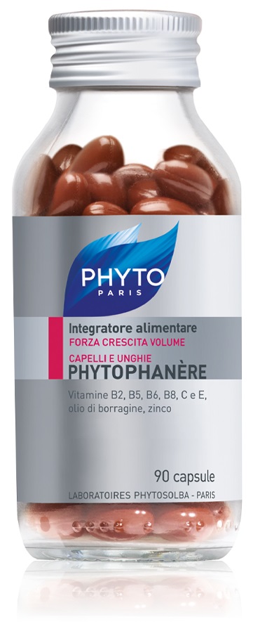 PHYTO PARIS PHYTOPHANERE INTEGRATORE ALIMENTARE CAPELLI/UNGHIE 90 CAPSULE NUOVA FORMULA ALLO ZINCO - Farmacia Artemisia di Montecuollo Dott. Angelo snc