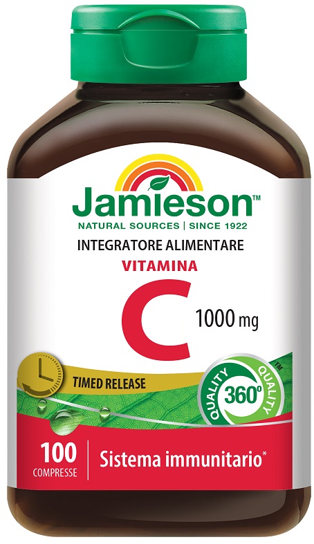 JAMIESON VITAMINA C 1000 TIMED RELEASE 100 COMPRESSE BARATTOG - Farmacia Artemisia di Montecuollo Dott. Angelo snc