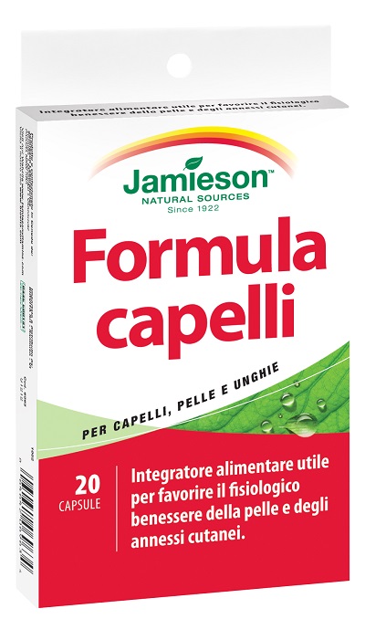 JAMIESON FORMULA CAPELLI 20 PERLE - Farmacia Artemisia di Montecuollo Dott. Angelo snc