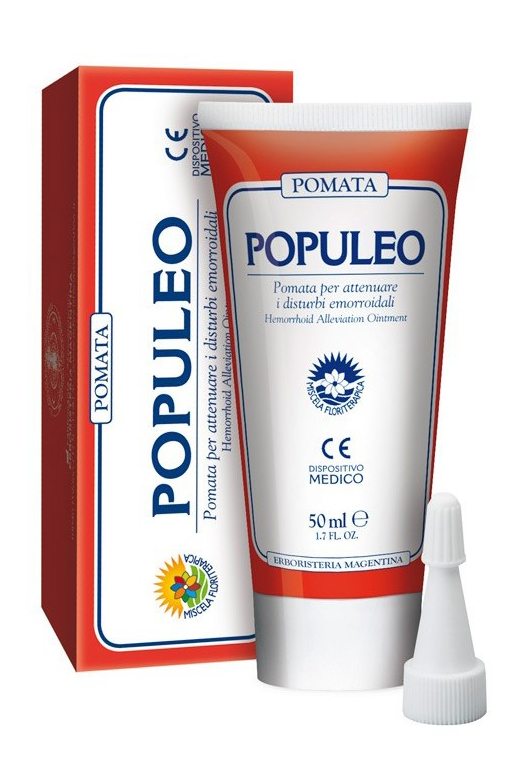 POPULEO POMATA EMORROIDI 50 ML - Farmacia Artemisia di Montecuollo Dott. Angelo snc
