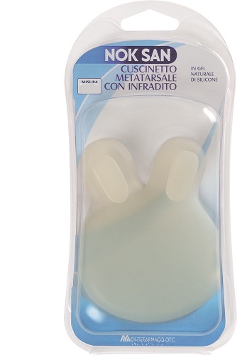 NOK SAN GEL CUSCINETTO METATARSALE CON INFRADITO L/XL - Farmacia Artemisia di Montecuollo Dott. Angelo snc