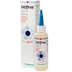 OTIFREE SOLUZIONE AURICOLARE CANE E GATTO 60 ML - Farmacia Artemisia di Montecuollo Dott. Angelo snc