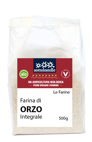 FARINA DI ORZO INTEGRALE 500 G - Farmacia Artemisia di Montecuollo Dott. Angelo snc