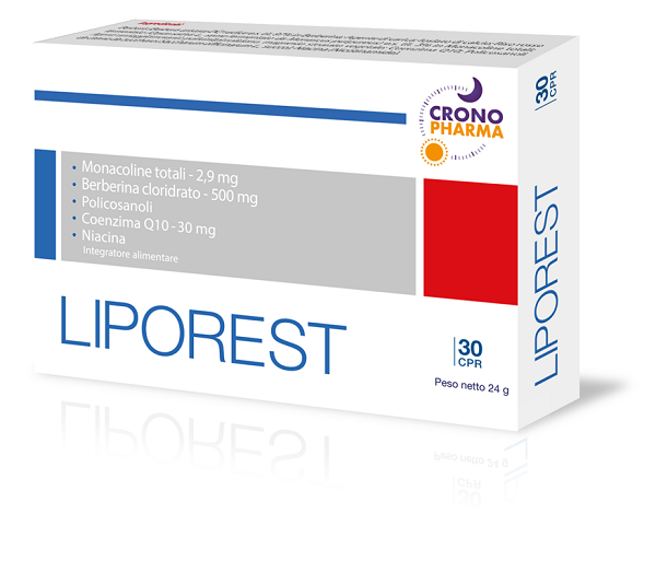 LIPOREST 30 COMPRESSE - Farmacia Artemisia di Montecuollo Dott. Angelo snc