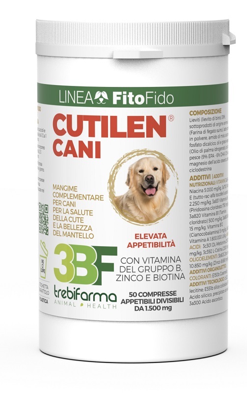 CUTILEN CANI 50 COMPRESSE BARATTOLO 75 G - Farmacia Artemisia di Montecuollo Dott. Angelo snc