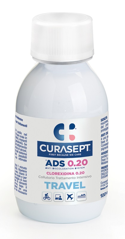 CURASEPT COLLUTORIO 0,20 ADS TRAVEL 100 ML - Farmacia Artemisia di Montecuollo Dott. Angelo snc