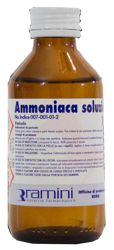 AMMONIO IDROSSIDO 24% 100 ML - Farmacia Artemisia di Montecuollo Dott. Angelo snc