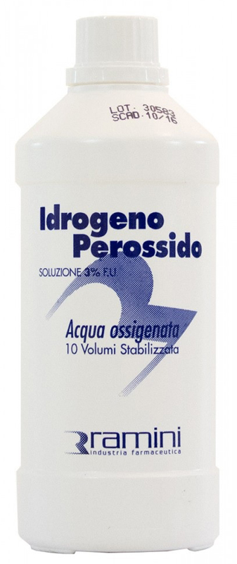 PEROSSIDO D'IDROGENO FU SOLUZIONE 3% 10 VOLUMI 200 ML - Farmacia Artemisia di Montecuollo Dott. Angelo snc