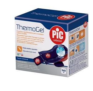 THERMOGEL CUSCINO TERAPIA CALDO FREDDO 10X26 CM CON FASCIA ELASTICA - Farmacia Artemisia di Montecuollo Dott. Angelo snc