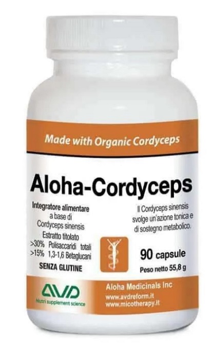 ALOHA CORDYCEPS 90 CAPSULE - Farmacia Artemisia di Montecuollo Dott. Angelo snc