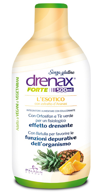 DRENAX FORTE L'ESOTICO CON ESTRATTO D'ANANAS 500 ML - Farmacia Artemisia di Montecuollo Dott. Angelo snc