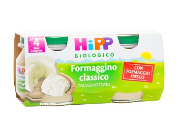 HIPP BIO OMOGENEIZZATO FORMAGGINO CLASSICO 2X80 G - Farmacia Artemisia di Montecuollo Dott. Angelo snc