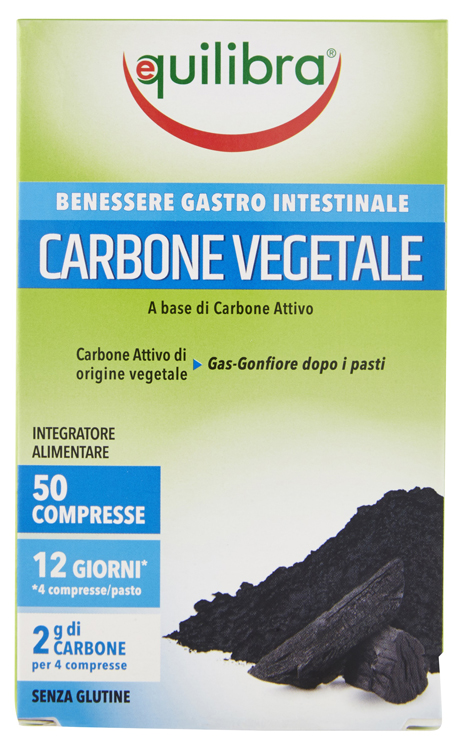 CARBONE VEGETALE 50 COMPRESSE - Farmacia Artemisia di Montecuollo Dott. Angelo snc