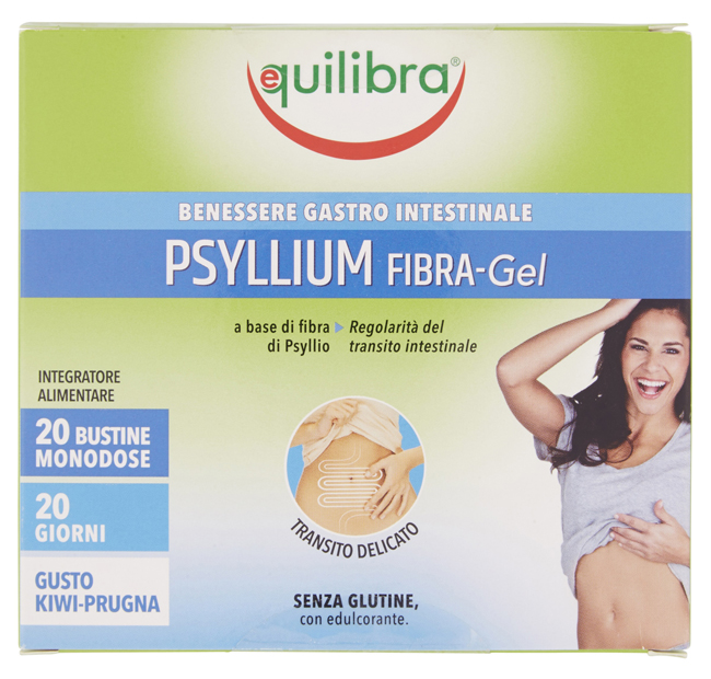 PSYLLIUM FIBRA GEL GUSTO KIWI PRUGNA 20 BUSTINE MONODOSE - Farmacia Artemisia di Montecuollo Dott. Angelo snc
