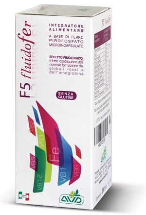F5 FLUIDOFER LIQUIDO BOCCETTA 200 ML - Farmacia Artemisia di Montecuollo Dott. Angelo snc