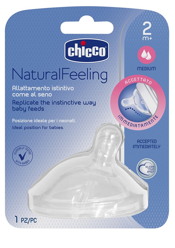 CHICCO TETTARELLA STEPUP NEW 2M+ FLUSSO MEDIO - Farmacia Artemisia di Montecuollo Dott. Angelo snc
