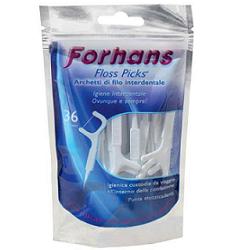 FORHANS ARCHETTI INTERDENTALI FLOSS PICKS 36PZ - Farmacia Artemisia di Montecuollo Dott. Angelo snc