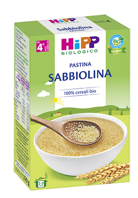 HIPP BIO PASTINA SABBIOLINA 320 G - Farmacia Artemisia di Montecuollo Dott. Angelo snc