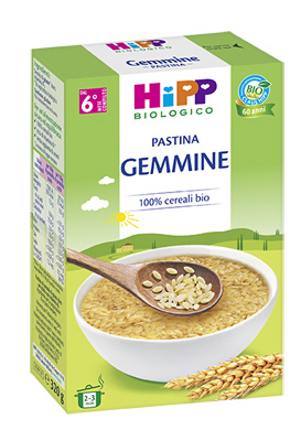 HIPP BIO HIPP BIO PASTINA GEMMINE 320 G - Farmacia Artemisia di Montecuollo Dott. Angelo snc